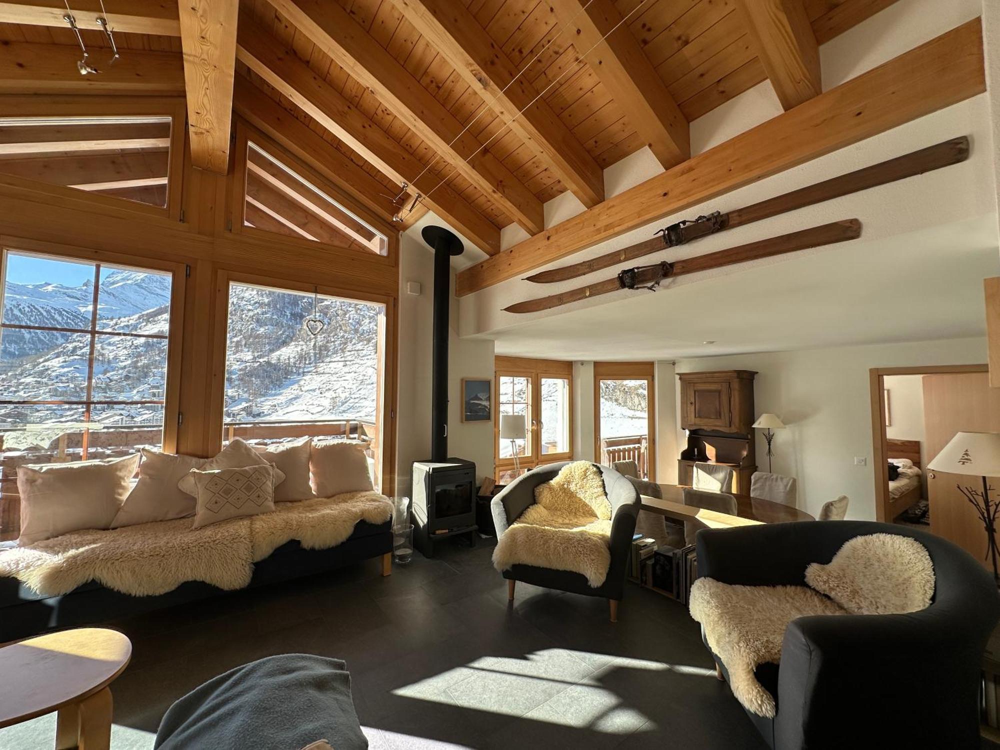 Modern Self-Catering Apartment With Matterhorn Views Ζερμάτ Εξωτερικό φωτογραφία